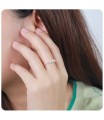 Perfect Designed CZ Silver Ring NSR-2136